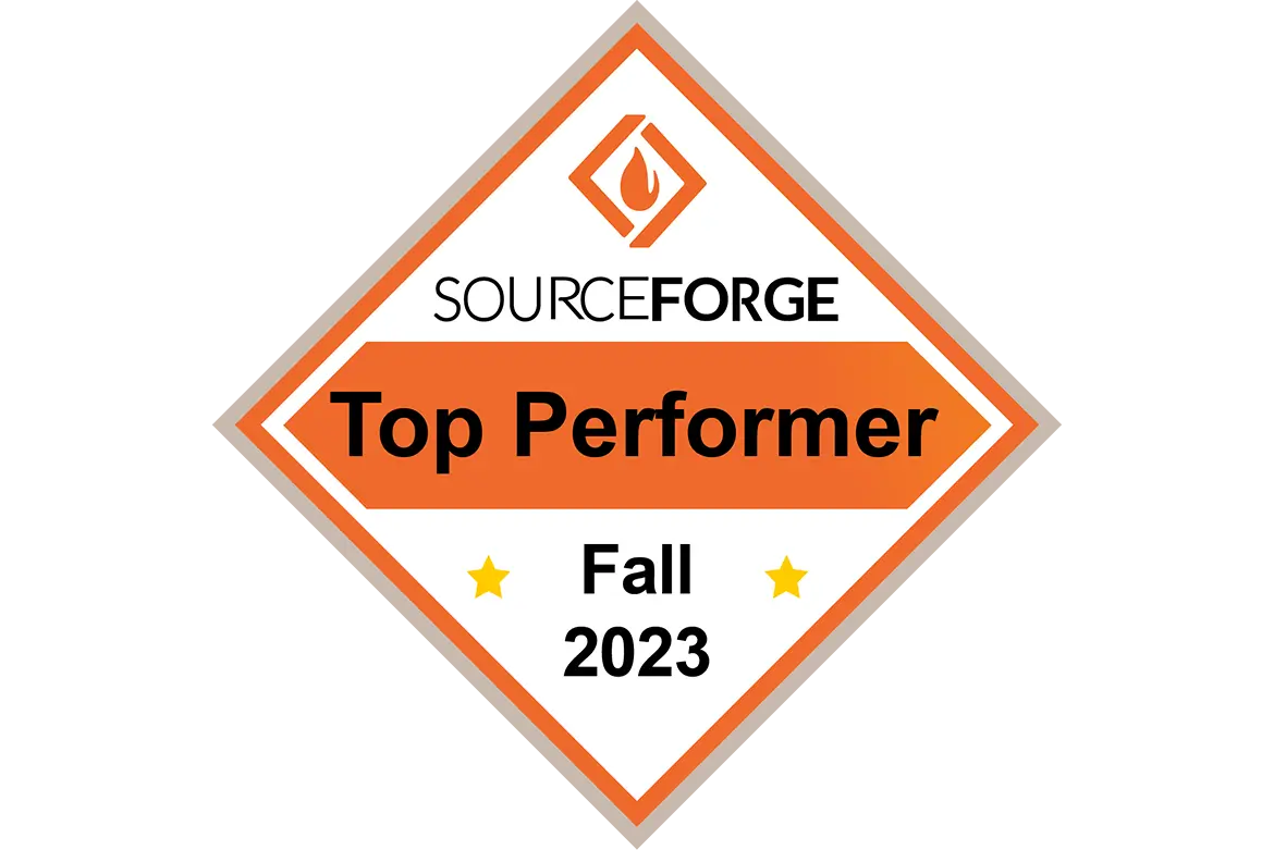 SourceForge top performer winter 2023