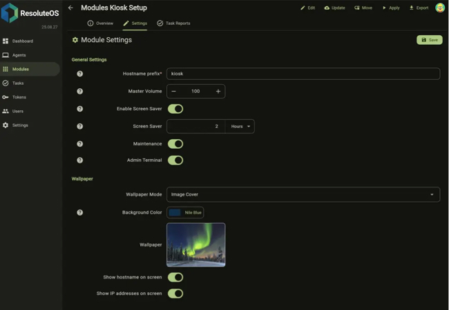 thinclientos_Module_Kiosk_Setup