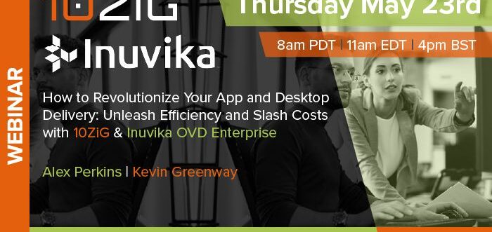 Clients légers : Libérer l'efficacité et réduire les coûts avec les clients légers 10ZiG et Inuvika OVD Enterprise. Invitation au webinaire. {{brizy_dc_image_alt entityId=